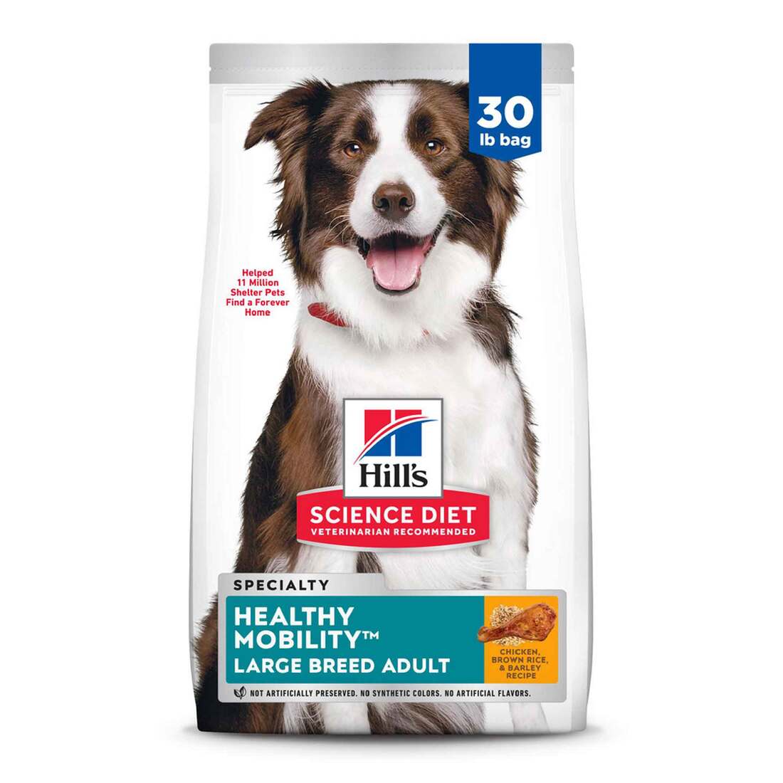 Hill's Science Diet Adult Healthy Mobility Large Breed Dry Dog Food, Chicken Meal, Brown Rice & Barl