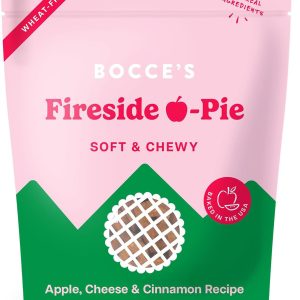 Bocces Bakery Fireside Pie Soft and Chewy Dog Treat, 6 Ounces