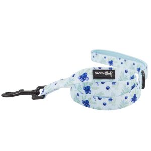 Sassy Woof Dog Leash, Berry Sassy