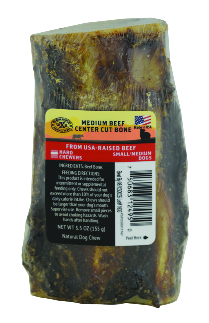 Wixom Ranch Natural Chews Medium Beef Center Cut Femur Bone
