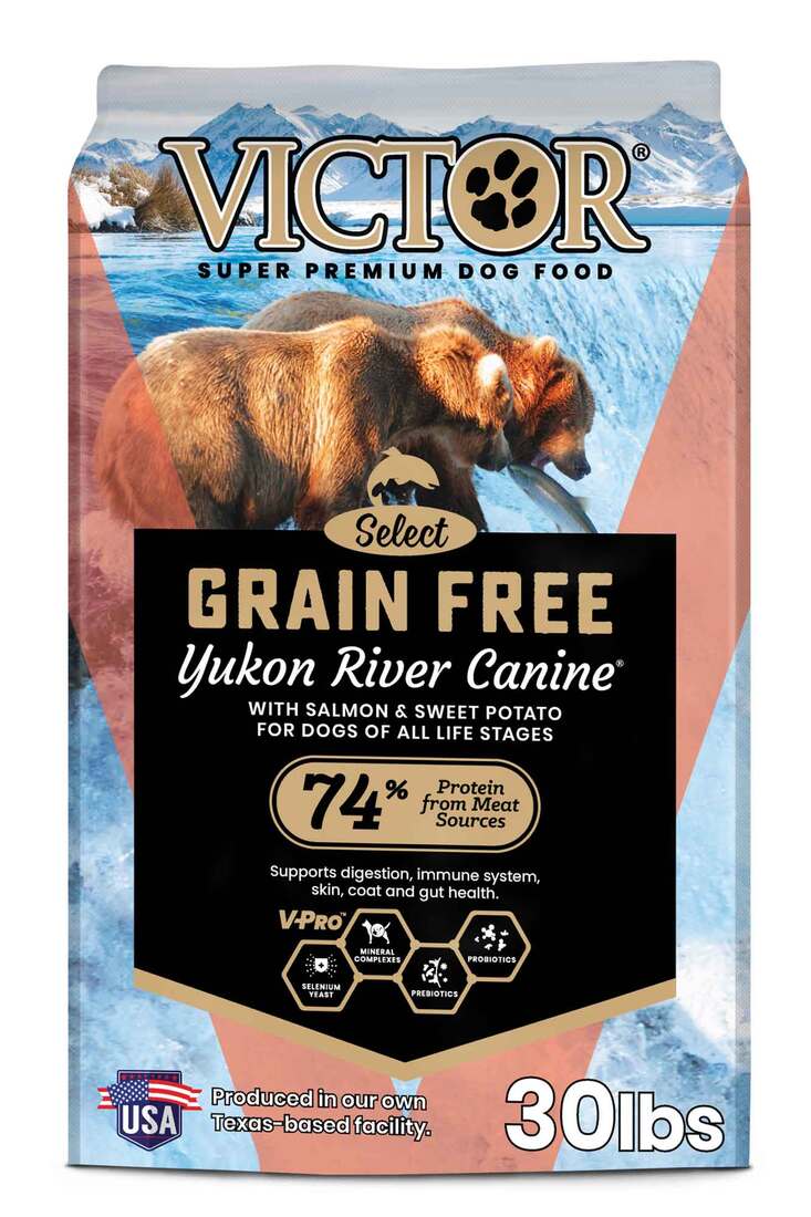 VICTOR Select Grain-Free Yukon River Canine, Dry Dog Food, 30 Pounds