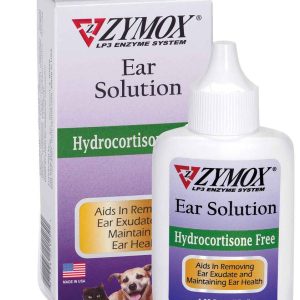ZYMOX Ear Solution Hydrocortisone Free, 1.25 Ounces