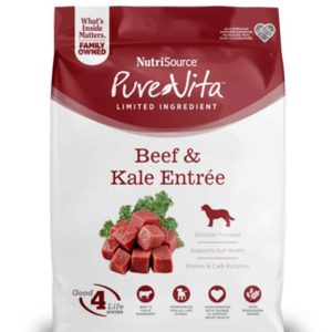 PureVita Beef with Kale Dry Dog Food, 25 Pounds