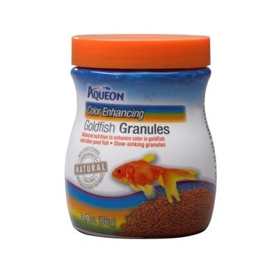 Aqueon Food Goldfish Granules Color, 3 Ounces