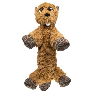 KONG Low Stuff Beaver Dog Toy
