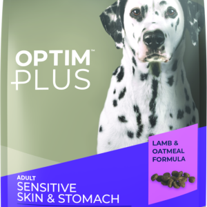 OptimPlus Adult Sensitive Skin & Stomach Lamb & Oatmeal Formula Dry Dog Food