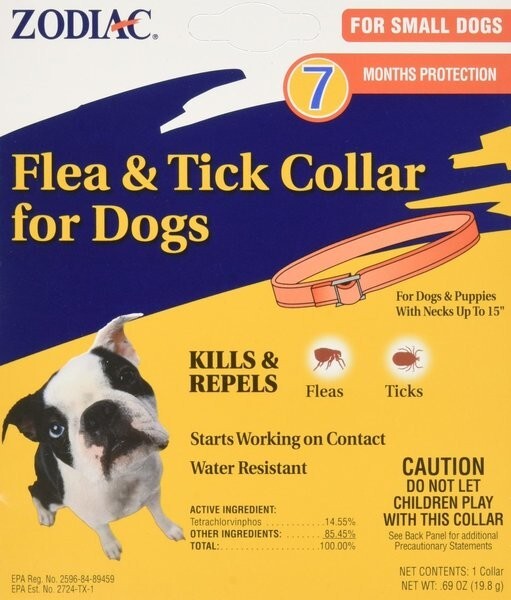 Zodiac Flea and Tick Collar for Small Dogs