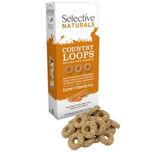 Selective Naturals Country Loops with Carrot & Timothy Hay, 2.8 Ounces