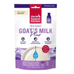 The Honest Kitchen Instant Goat's Milk with Probiotics for Dogs and Cats, 5.2 Ounces