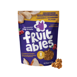 Fruitables Baked Chicken and Cranberry Dog Treat, 7 Ounces
