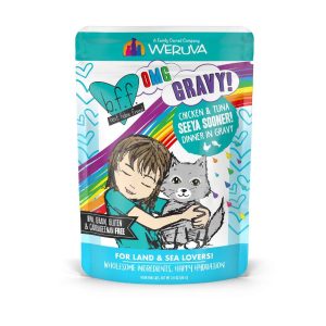 Weruva BFF OMG Natural Wet Cat Food, Chicken & Tuna Seeya Sooner, 2.8 Ounces
