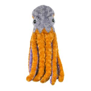 Tall Tails Octopus with Squeaker Dog Toy, 14 Inches