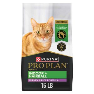 Purina Pro Plan Focus Adult Indoor Care Turkey & Rice Formula Cat Food