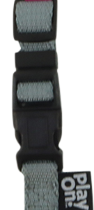 Play On Dog Collar, Charcoal