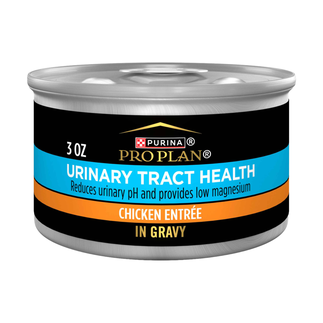 Purina Pro Plan Urinary Tract Health Chicken Entree in Gravy Wet Cat Food, 3 Ounces