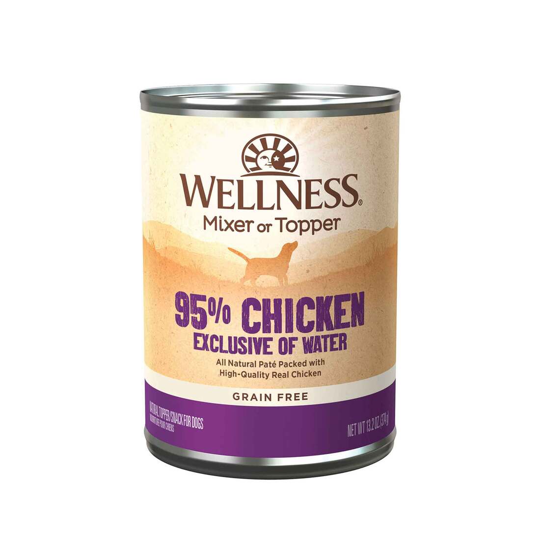 Wellness 95% Natural Wet Grain Free Canned Dog Food - Image 3