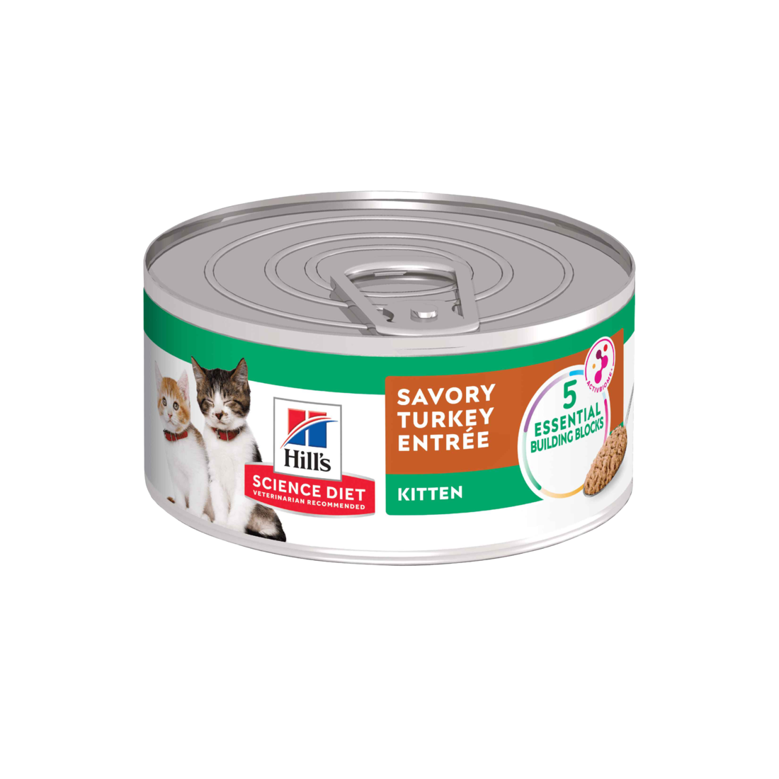 Hill's Science Diet Kitten Canned Cat Food, Savory Turkey Entr??e, 5.5 Ounces