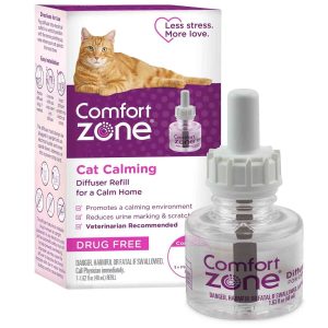 Comfort Zone Calming Diffuser Refill 1 Pack, 48 Mililiters, 30 Day Use