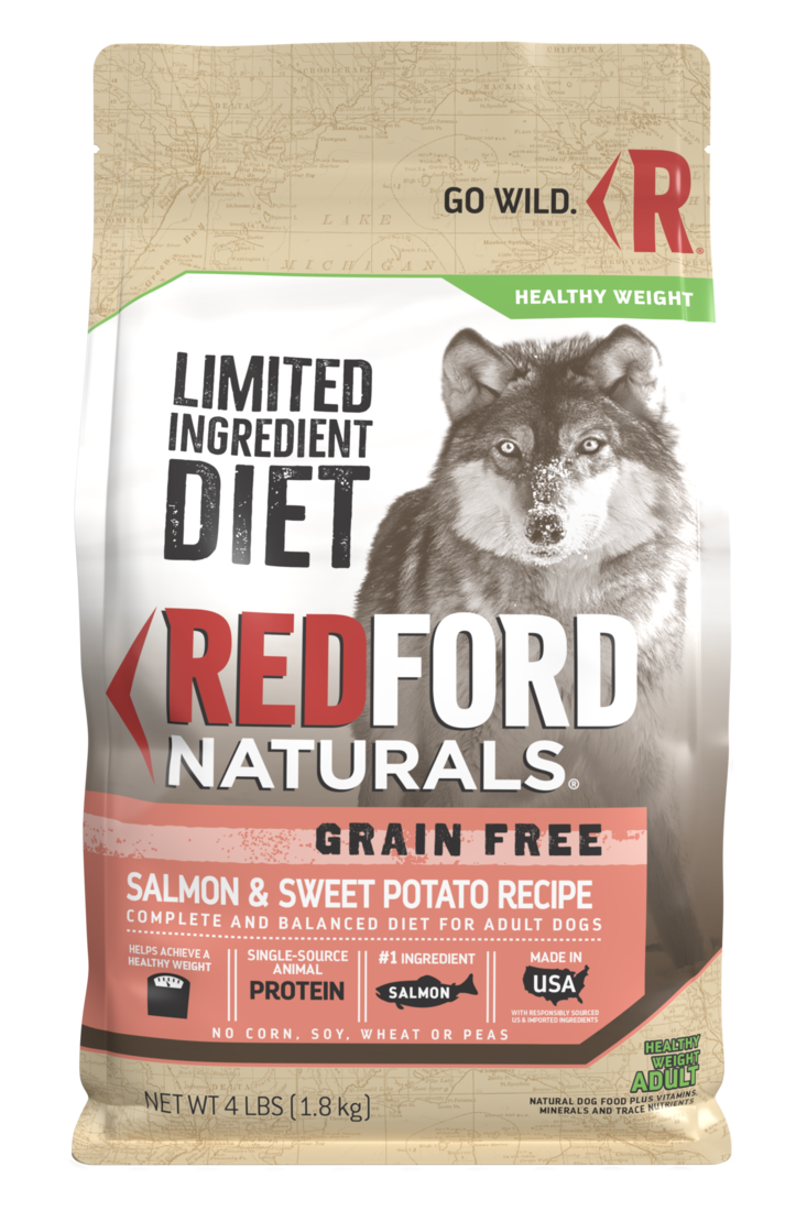 Redford Naturals Limited Ingredient Diet Grain Free Healthy Weight Salmon & Sweet Potato Recipe Adul - Image 2