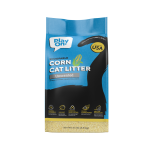 Play On Corn Cat Litter, Unscented