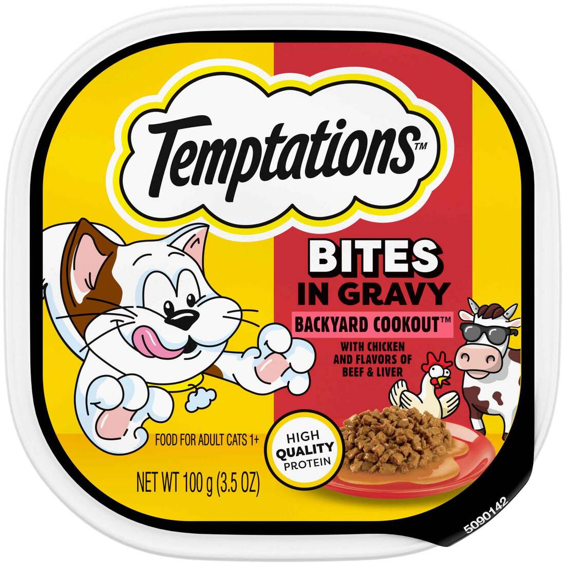 Temptations Cat Food Bites In Gravy Wet Cat Food