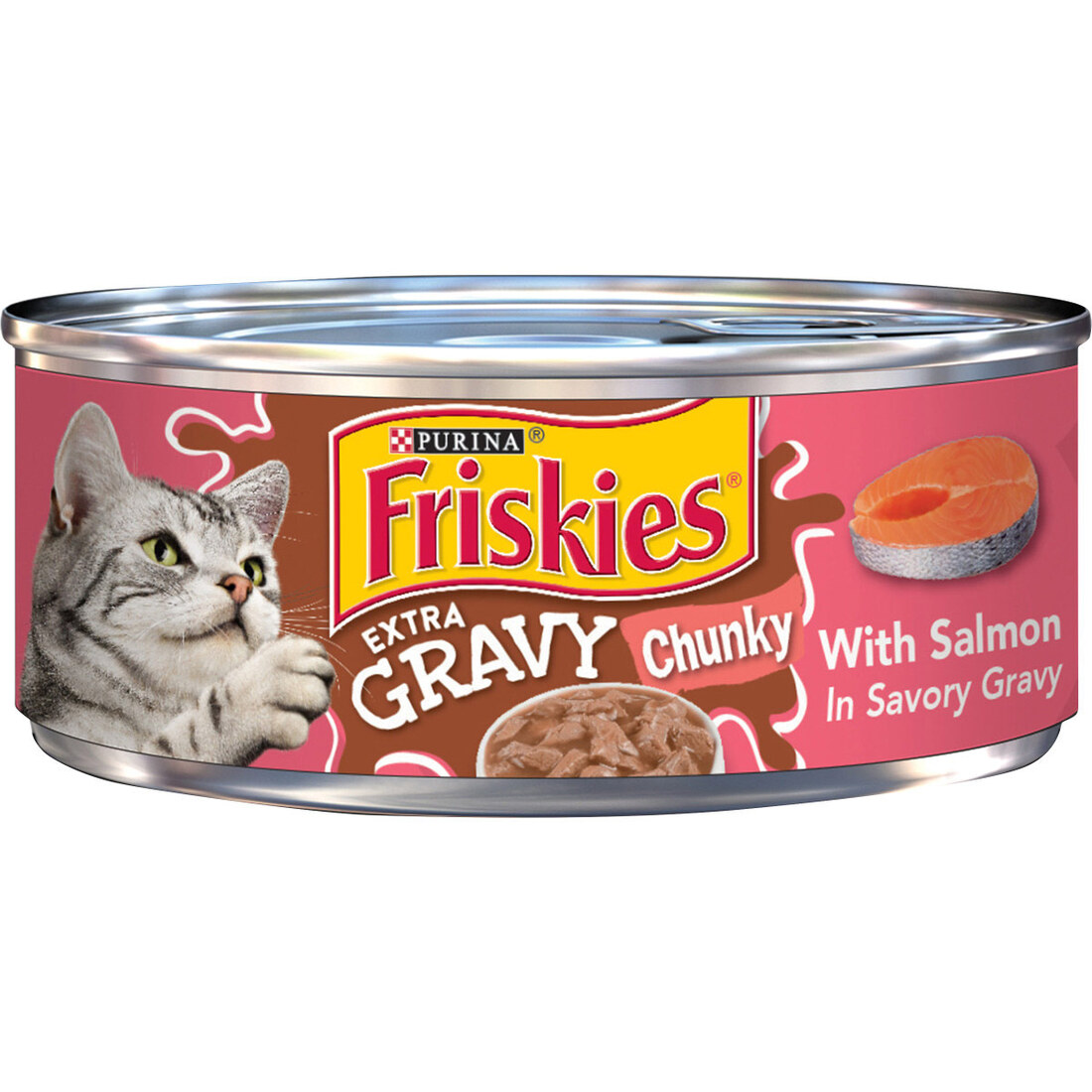 Purina Friskies Extra Gravy Chunky, Wet Cat Food - Image 3
