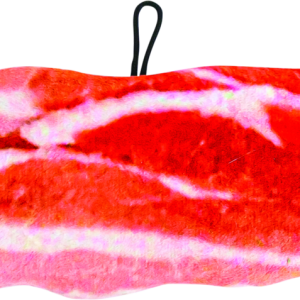 Play On Dog Toy Flattie Bacon