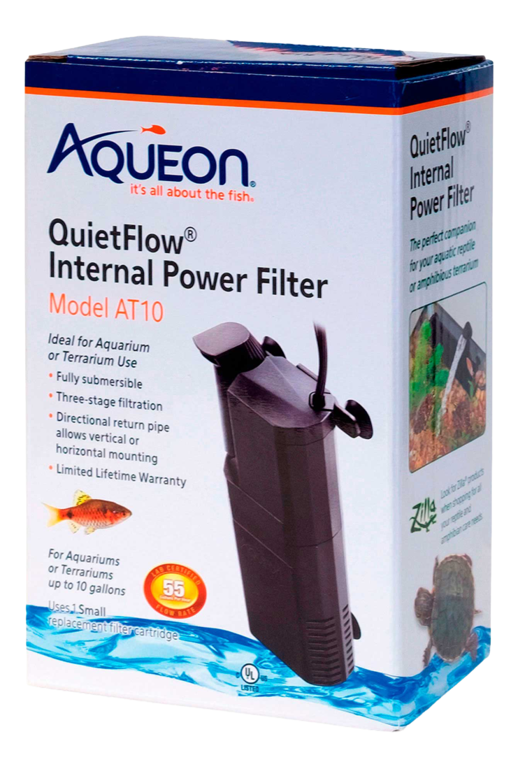 Aqueon Quietflow Internal Filter, AT10, 1 Each