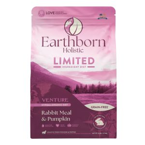 Earthborn Holistic ® VentureTM Rabbit Meal & Pumpkin Dry Dog Food, 4 Pound Bag