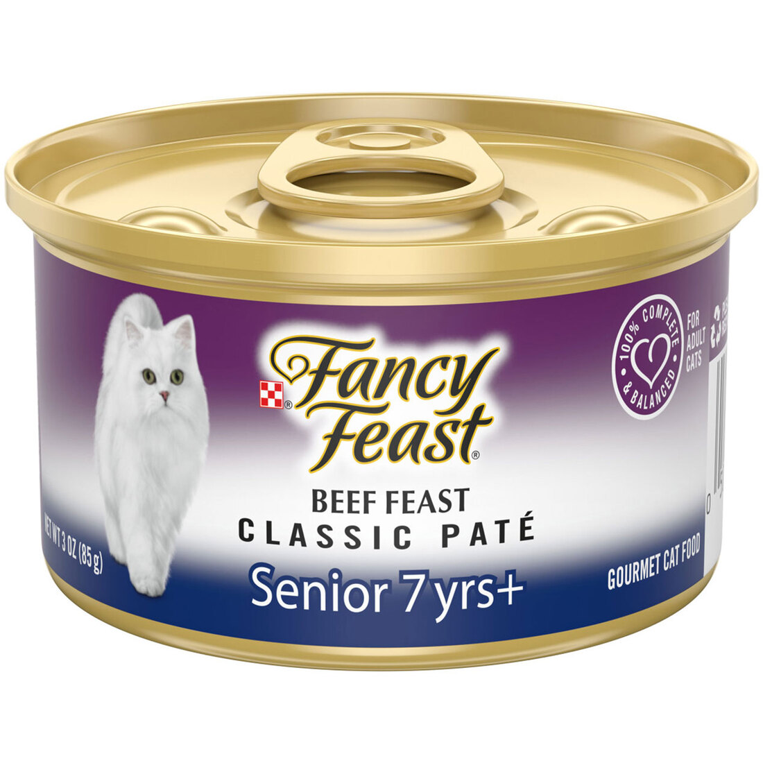 Purina Fancy Feast High Protein Senior Pate Wet Cat Food - Image 2