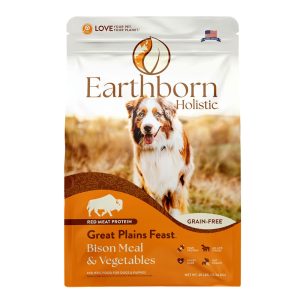 Earthborn Holistic Great Plains Feast Bison Meal & Vegetables Grain-Free Dry Dog Food
