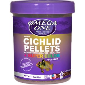 Cichlid Pellets - Small Floating 3.5 Ounces