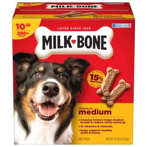 Milkbone Biscuits Dog Treat, Medium Dogs