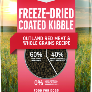 Redford Naturals Freeze-Dried Coated Kibble Dry Dog Food, Outland Red Meat & Whole Grains Recipe