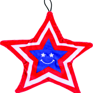 Play On Dog Toy Plush Americana Star