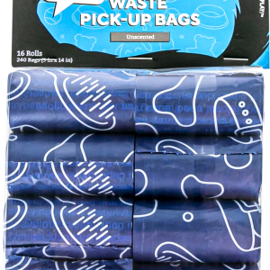 Play On Waste Bag Unscented, Navy