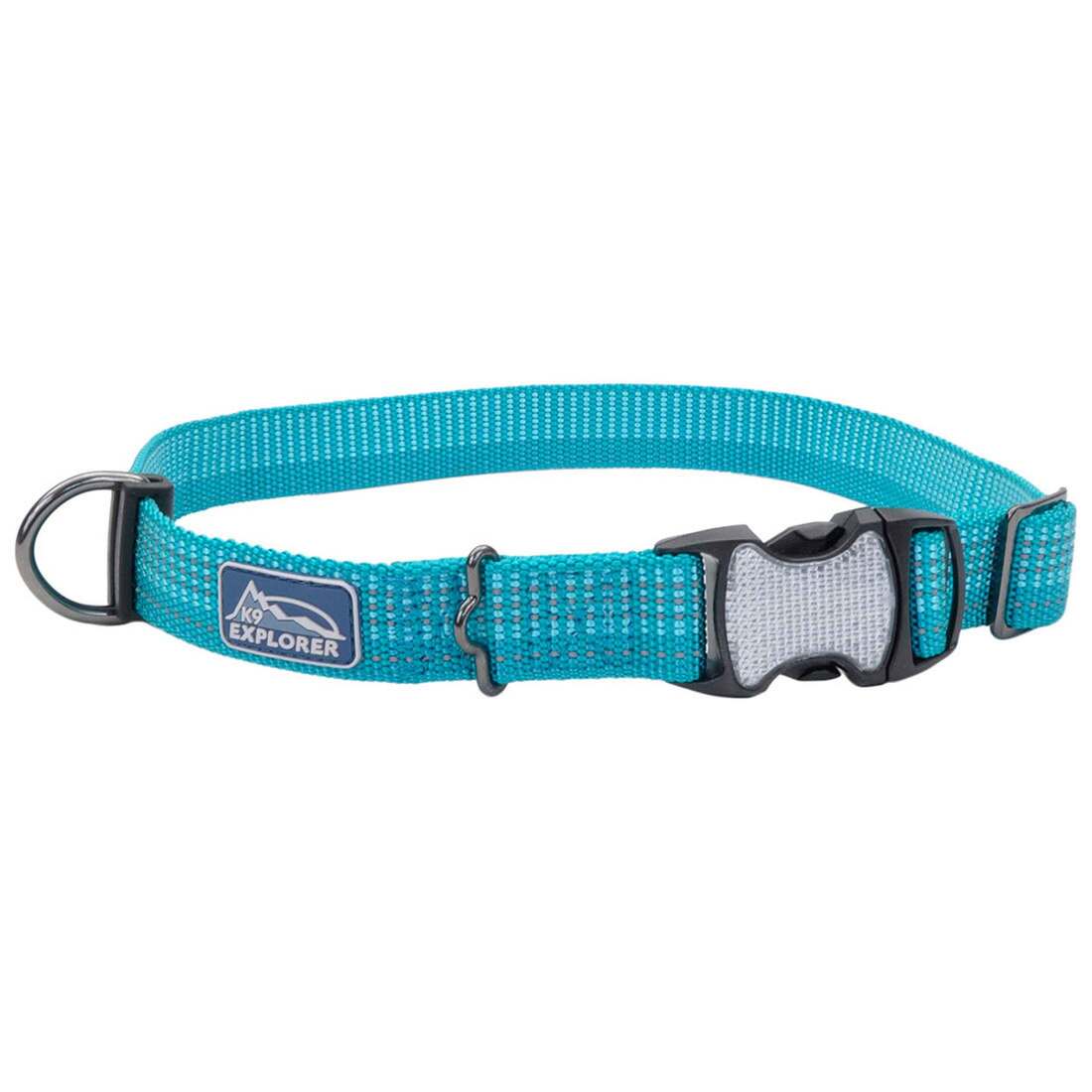 Coastal Pet Products K9 Explorer® Brights Reflective Adjustable Dog Collar, Ocean
