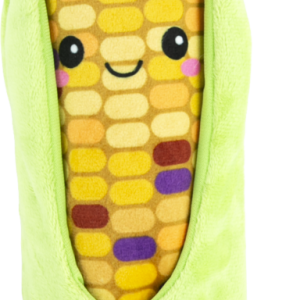 Play On Plush Bottle Crunch Speckled Corn Dog Toy, 12 Inches