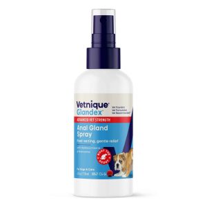 Glandex Medicated Anal Gland Relief Spray, 4 Ounces
