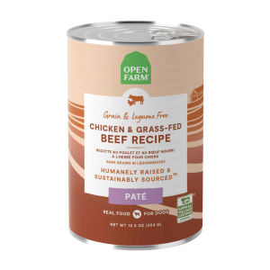 Open Farm Wet Dog Food, Chicken & Grass-Fed Beef Recipe, 12.5 Ounces