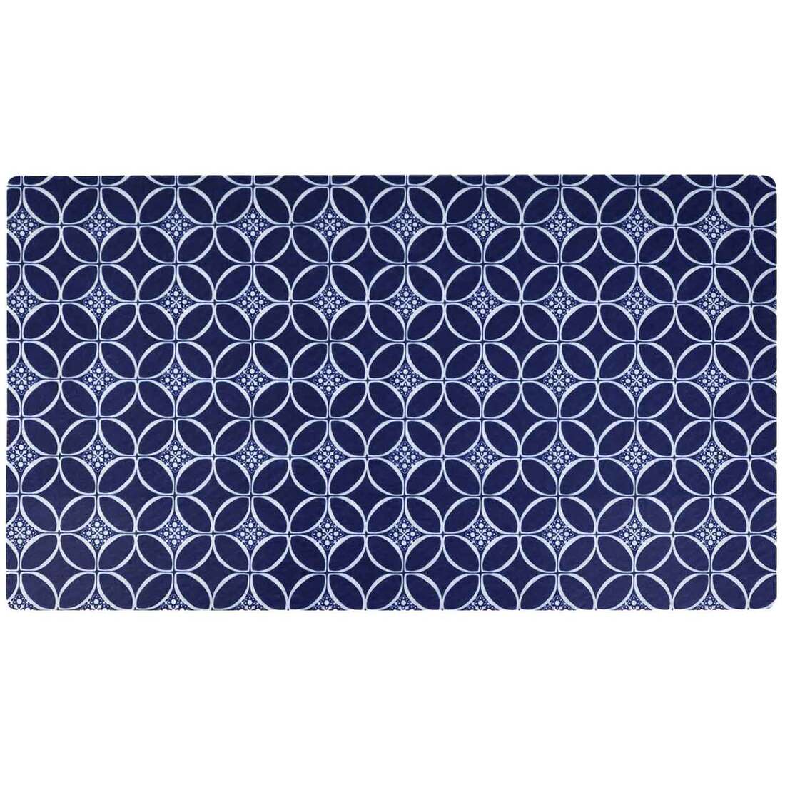 Drymate Pet Bowl Placemat, Indigo, 16 X 28