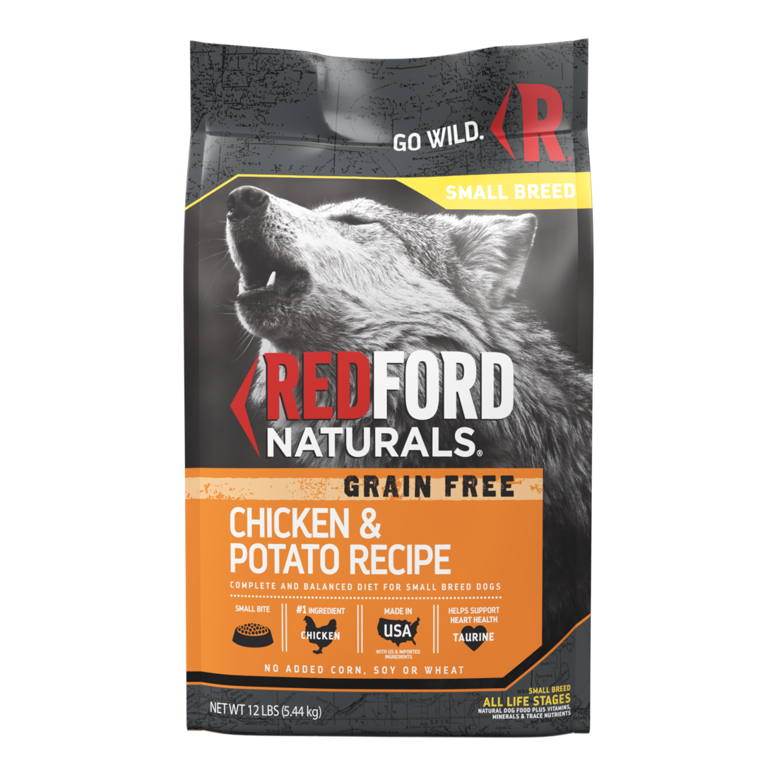 Redford Naturals Grain Free Small Breed Chicken and Potato Recipe Adult Dog Food
