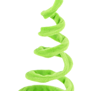 Play On Green Spring Snake Cat Toy