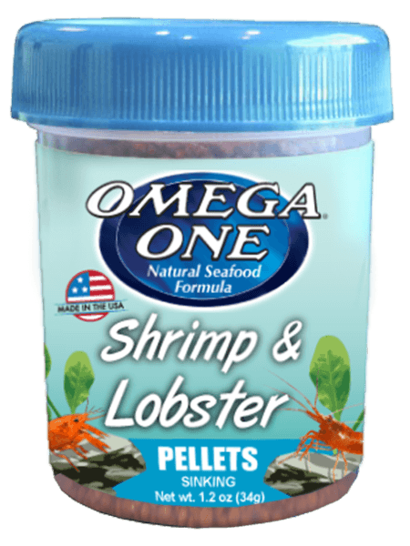 Omega One Shrimp & Lobster Pellets, 1.2 Ounces