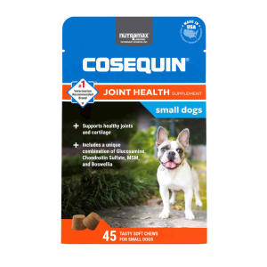 Nutramax Cosequin Minis Joint Health Supplement for Small Dogs, 45 Soft Chews