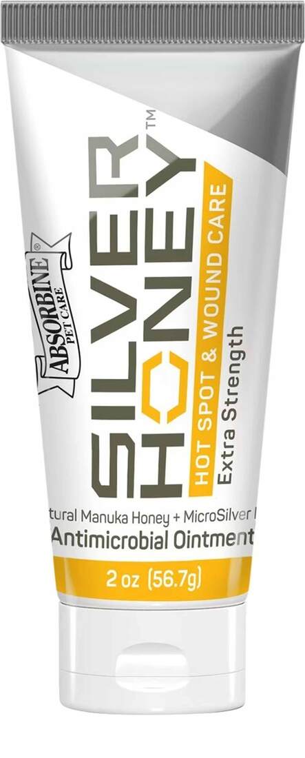 Silver Honey Hot Spot/Wound Care Ointment, 2 Ounces
