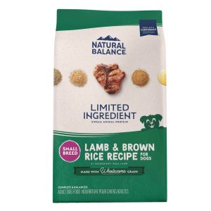 Natural Balance L.I.D. Limited Ingredient Diets Lamb & Brown Rice Small Breed Formula Dry Dog Food