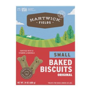 Hartwick Fields Small Baked Biscuits, Original, 24 Ounces