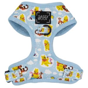 Sassy Woof Adjustable Dog Harness, Disney's Winnie the Pooh, Small