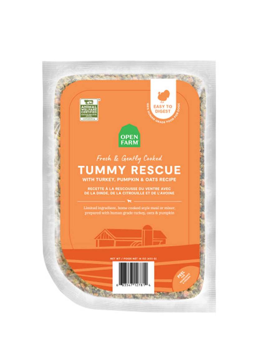 Open Farm Tummy Rescue Freshly Crafted Gently Cooked Dog Food, 16 Ounces